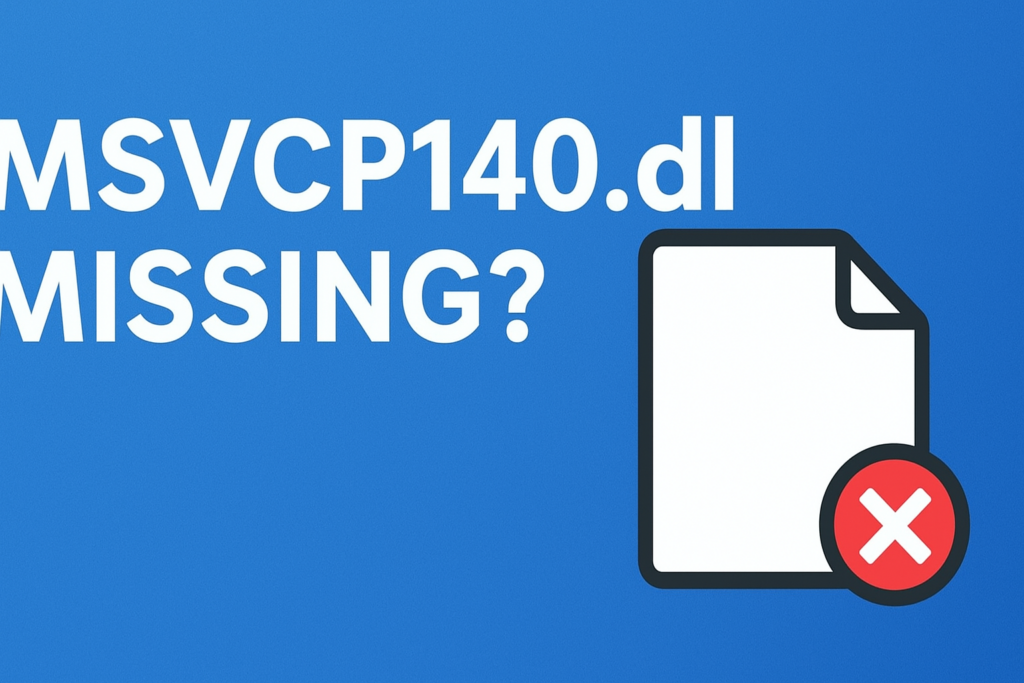 MSVCP140.dll Missing