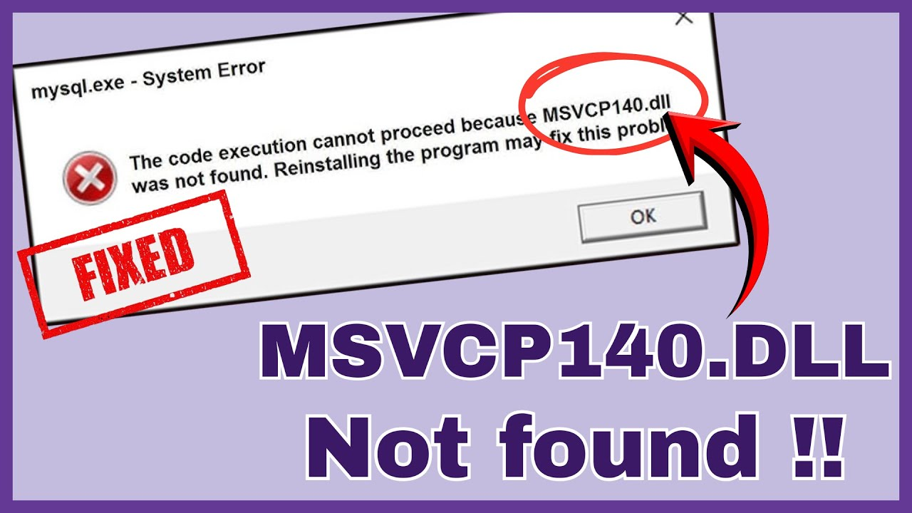 MSVCP140.dll Missing? Here’s How to Fix It on Windows 10/11