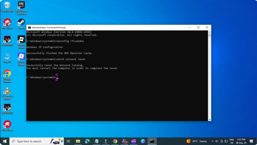 Reset Network Settings