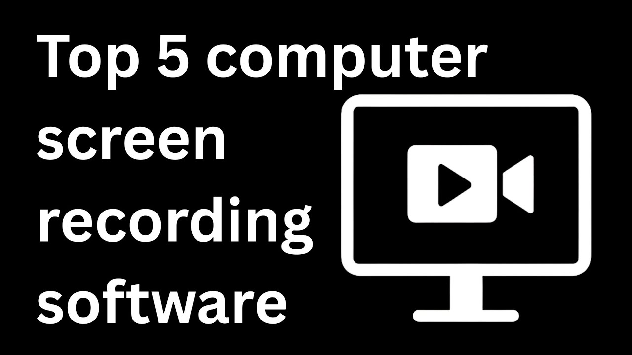 Top 5 computer screen recording software for windows