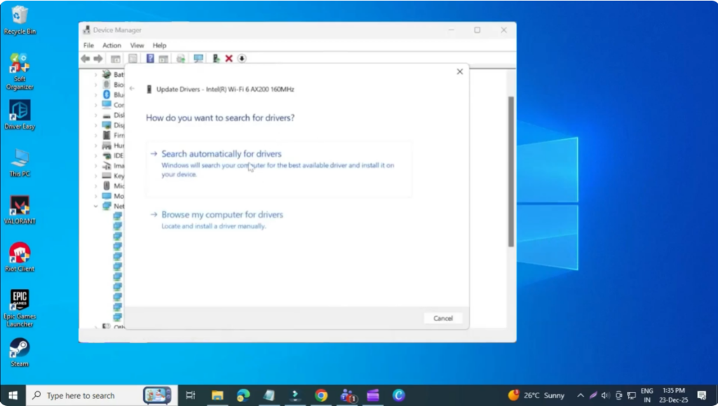 Update Network Drivers