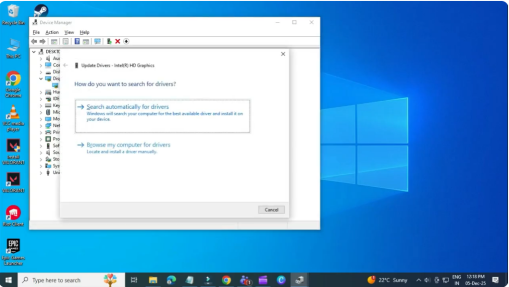 Update Your Graphics Drivers