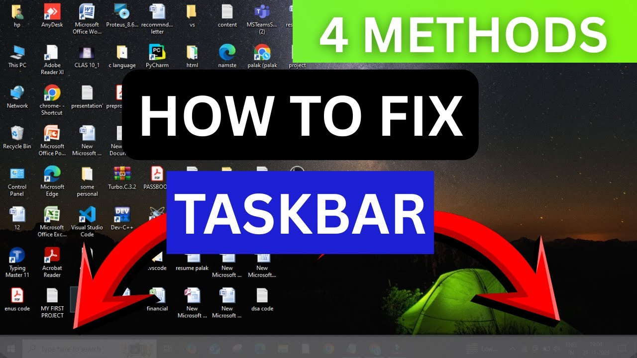 Windows 10 Taskbar Not Working – Quick Fix