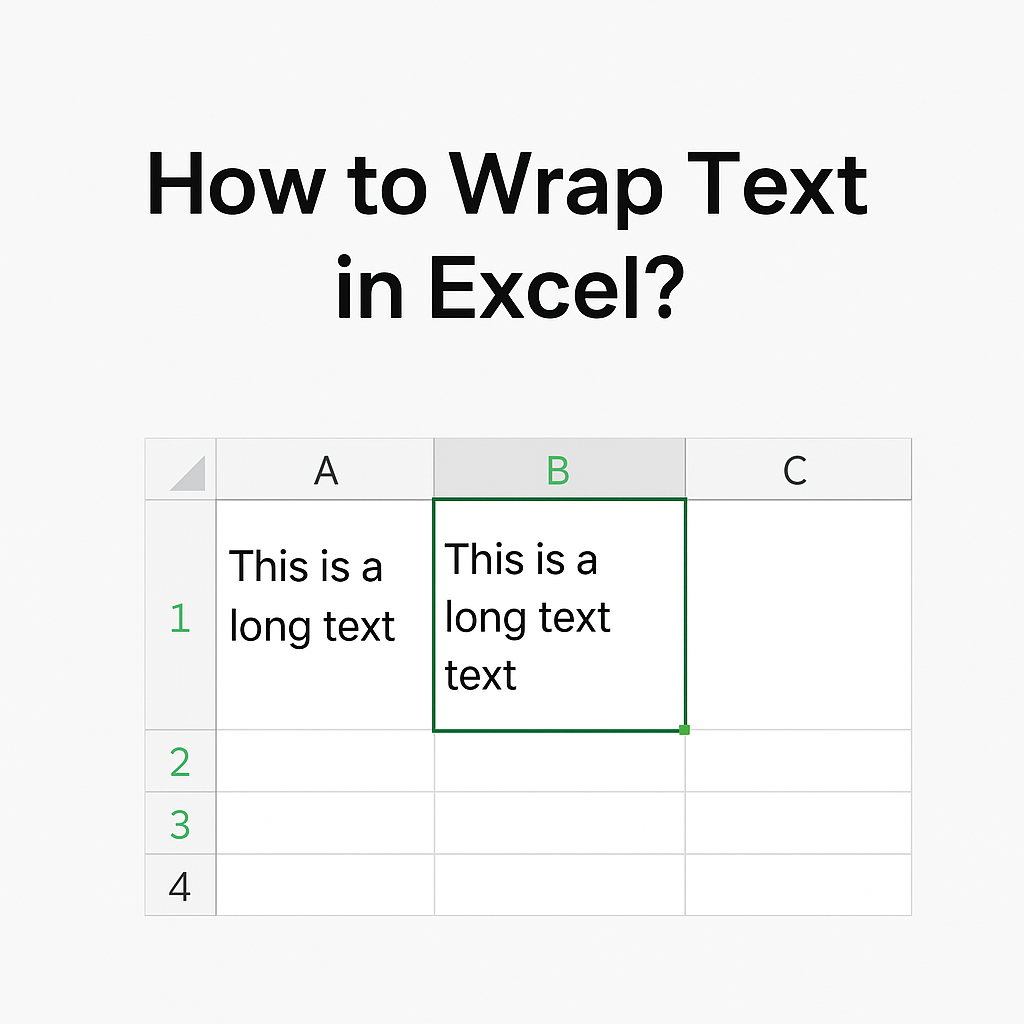 Wrap Text in Excel