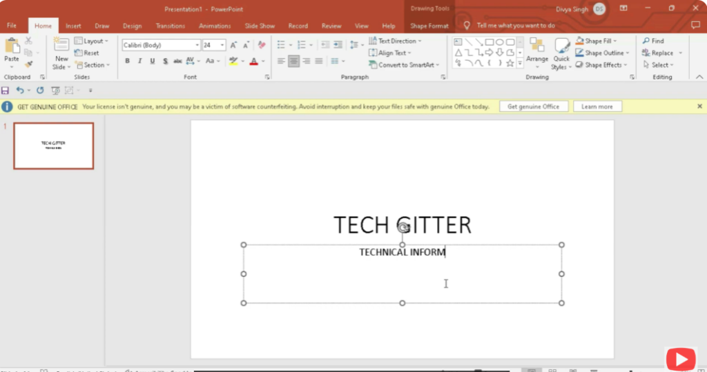 add your title and subtitle